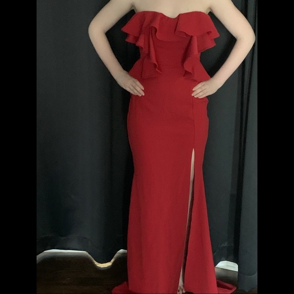 Windsor Red Dress - Picture 7 of 8